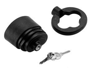 Wall lock with key lock