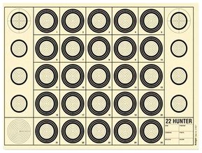 Cible Benchrest 22 Hunter 42 x 29,7 cm (A3)