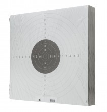 Photo A52290-02 100 cartons targets 53 x 53 cm C50 white