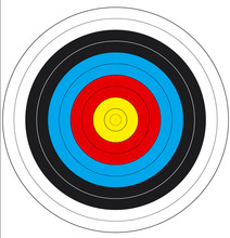 Cible arbalète x10