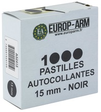 Photo A52415-Pastilles autocollantes diam. 15 ou 19 mm