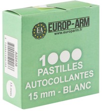 Photo A52416-Pastilles autocollantes diam. 15 ou 19 mm