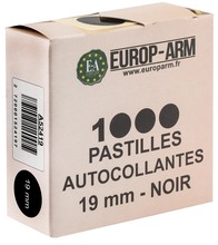 Photo A52419-Pastilles autocollantes diam. 15 ou 19 mm