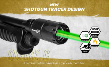 A60019-7 Silencieux tracer Quark C pour Fusil à pompe airsoft ACETECH Photo A60019-7 Silencieux tracer Quark C pour Fusil à pompe airsoft ACETECH