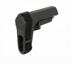 Photo A60228-2 Black minimalist stock for M4 AEG