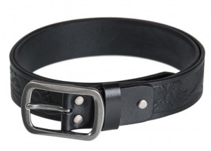 Photo A60429 Western belt 100% leather 120cm