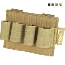 A60796 Porte cartouche Molle 4 emplacements Photo A60796 Porte cartouche Molle 4 emplacements