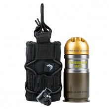 A60818-6 Poche Molle pour grenade 40mm Elite Photo A60818-6 Poche Molle pour grenade 40mm Elite