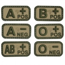 Viper PVC Blood Group Patch Vcam