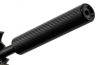 A61250 Silencieux carbon 40x200mm avec mousse Storm PC1 Photo A61250 Silencieux carbon 40x200mm avec mousse Storm PC1