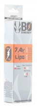A63007-2 Batterie Lipo 2S 7.4V 1300mAh 25C 2 sticks Photo A63007-2 Batterie Lipo 2S 7.4V 1300mAh 25C 2 sticks