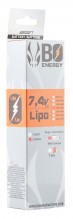 A63008-2 2 sticks batterie Lipo 2S 7.4V 1300mAh 25C Photo A63008-2 2 sticks batterie Lipo 2S 7.4V 1300mAh 25C