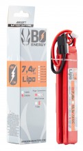 2 sticks batterie Lipo 2S 7.4V 2000mAh 25C