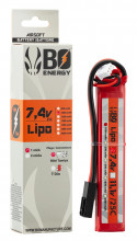 1 stick 2S 7.4V 1000mAh 25C Lipo battery