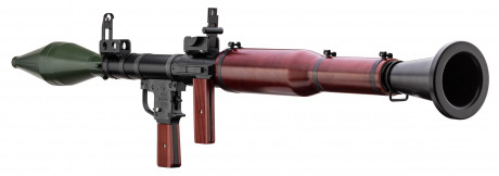 A65201-08.jpg Airsoft replica rocket launcher RPG-7 metal & fake wood Photo A65201-08.jpg Airsoft replica rocket launcher RPG-7 metal & fake wood
