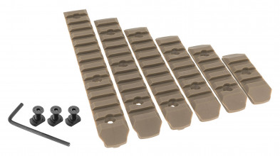 A65517T.jpg Set de 6 Rails M-Lock nylon BO Manufacture Photo A65517T.jpg Set de 6 Rails M-Lock nylon BO Manufacture