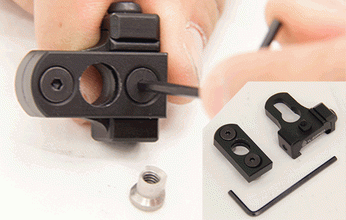A67088-4-Support rail pour quick detachable UTG Photo A67088-4-Support rail pour quick detachable UTG