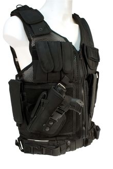 Gilet Noir avec holster