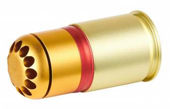 40mm gas grenade 60 BB's Gold/Red/Orange