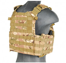 Photo A68606-01 Veste Plate Carrier 1000D noire