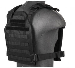 Photo A68609-01 Gilet léger Plate carrier noir 1000D