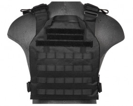 Photo A68609-02 Gilet léger Plate carrier noir 1000D