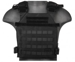 Photo A68609-03 Gilet léger Plate carrier noir 1000D