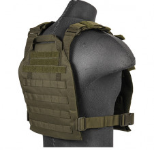 Photo A68610-01 Gilet léger Plate carrier noir 1000D