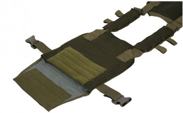 Photo A68610-04 Gilet léger Plate carrier noir 1000D