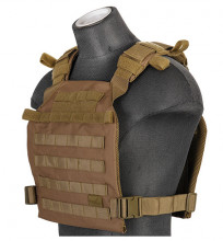 Photo A68611 Lightweight Plate carrier Coyotte Brown 1000D Lancer Tactical