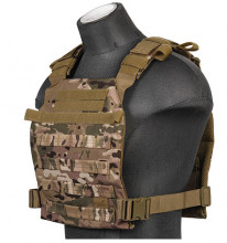 Photo A68612 Gilet léger Plate carrier noir 1000D