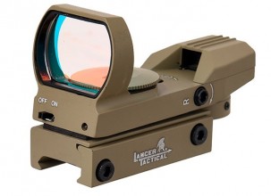 Tan 4 reticles red / green dot Reflex sight