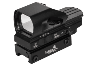 Red & Green dot Reflex Sight 4 Reticles