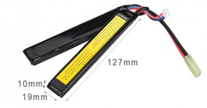 A68789-1 Batterie Lipo 7,4V 2000mAh 15C double stick Photo A68789-1 Batterie Lipo 7,4V 2000mAh 15C double stick