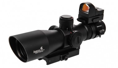 3-9x42 Red & Green scope + 1x30 red dot sight