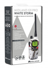 A69183 Radio Midland G9 Pro white storm Photo A69183 Radio Midland G9 Pro white storm