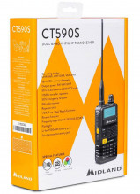 A69186-02 Midland VHF/UHF CT590 S 5W Radio Photo A69186-02 Midland VHF/UHF CT590 S 5W Radio
