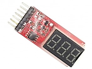 LIPO 1S-6S battery tester