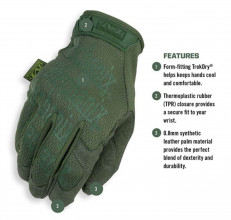 A69395-3.jpg Gants Mechanix ORIGINAL vert Olive Photo A69395-3.jpg Gants Mechanix ORIGINAL vert Olive