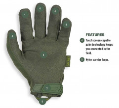 A69395-4.jpg Gants Mechanix ORIGINAL vert Olive Photo A69395-4.jpg Gants Mechanix ORIGINAL vert Olive