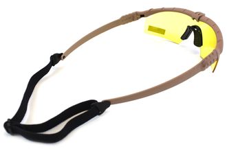 Photo A69680-1-Lunettes Battle Pro Thermal Tan/Jaune - Nuprol