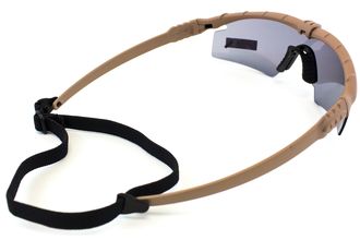 Photo A69681-Lunettes NP Battle Pro Thermal Tan/Smoke