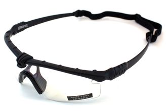 Photo A69686-2-Lunettes Battle Pro Thermal Noir/Clear avec insert - Nuprol