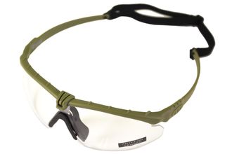 Photo A69698-Lunettes Battle Pro Thermal Vert/Clear avec insert - Nuprol