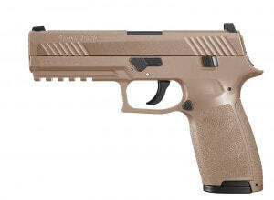 Pistolet Sig Sauer P320 CO2 4,5 mm à plomb FDE