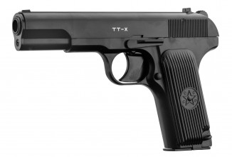 Photo ACP715-2 Pistolet Co2 culasse fixe BORNER TT-X Tokarev cal. 4.5mm BB's