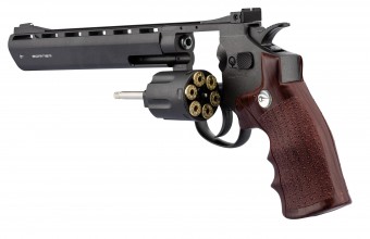 Photo ACP721-2 Co2 Borner super Sport 703 revolver cal. 177 steel BBS