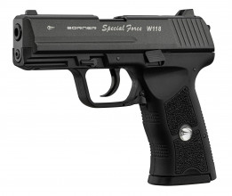 CO2 BORNER W118 Blowback cal. 177 Steel BBS pistol