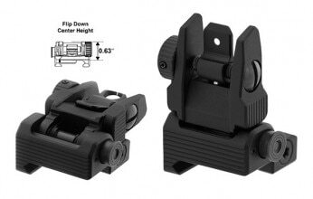 AD99990.2 CRAN DE MIRE FLIP UP AR15 - AR10 - PICATINNY Photo AD99990.2 CRAN DE MIRE FLIP UP AR15 - AR10 - PICATINNY