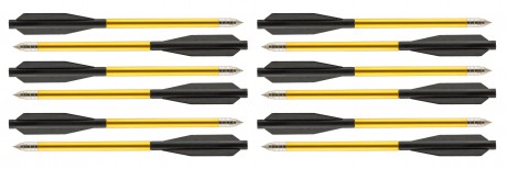 Photo AJ112-3 12 6.5 &#39;&#39; Darts for Shoot Again Crossbow Guns